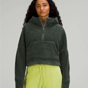 Lululemon Scuba Oversized Half-Zip Fleece Hoodie